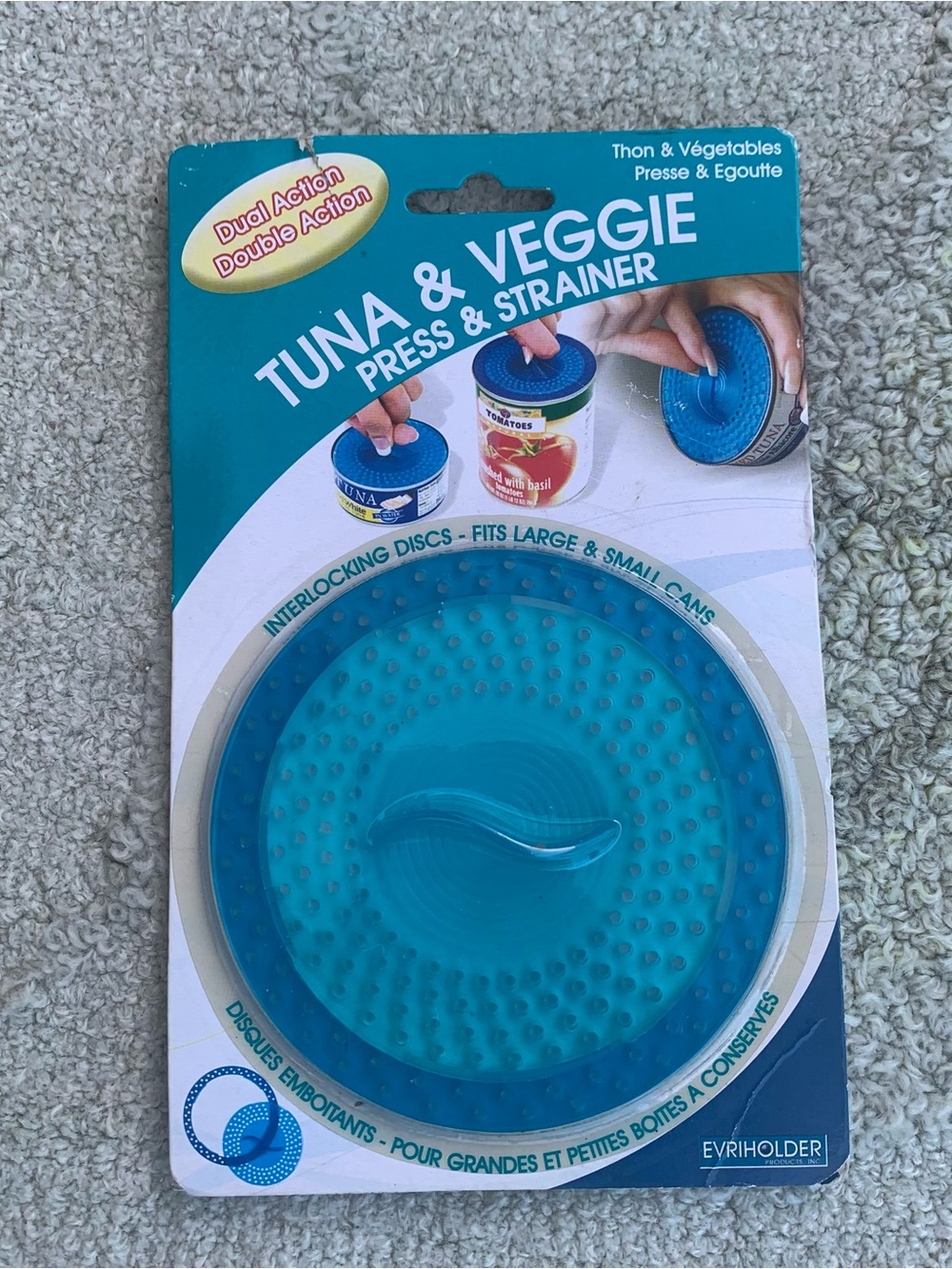 Evriholder Tuna & Veggie Press and Strainer